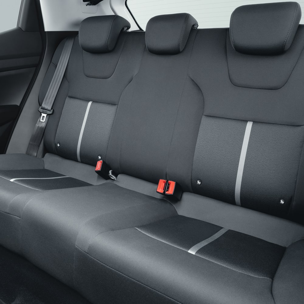 Sistema de anclaje ISOFIX / Tether del Chevrolet Sail Sedán.