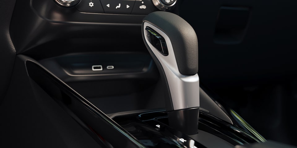 Palanca de cambios de marcha de la Chevrolet Montana.