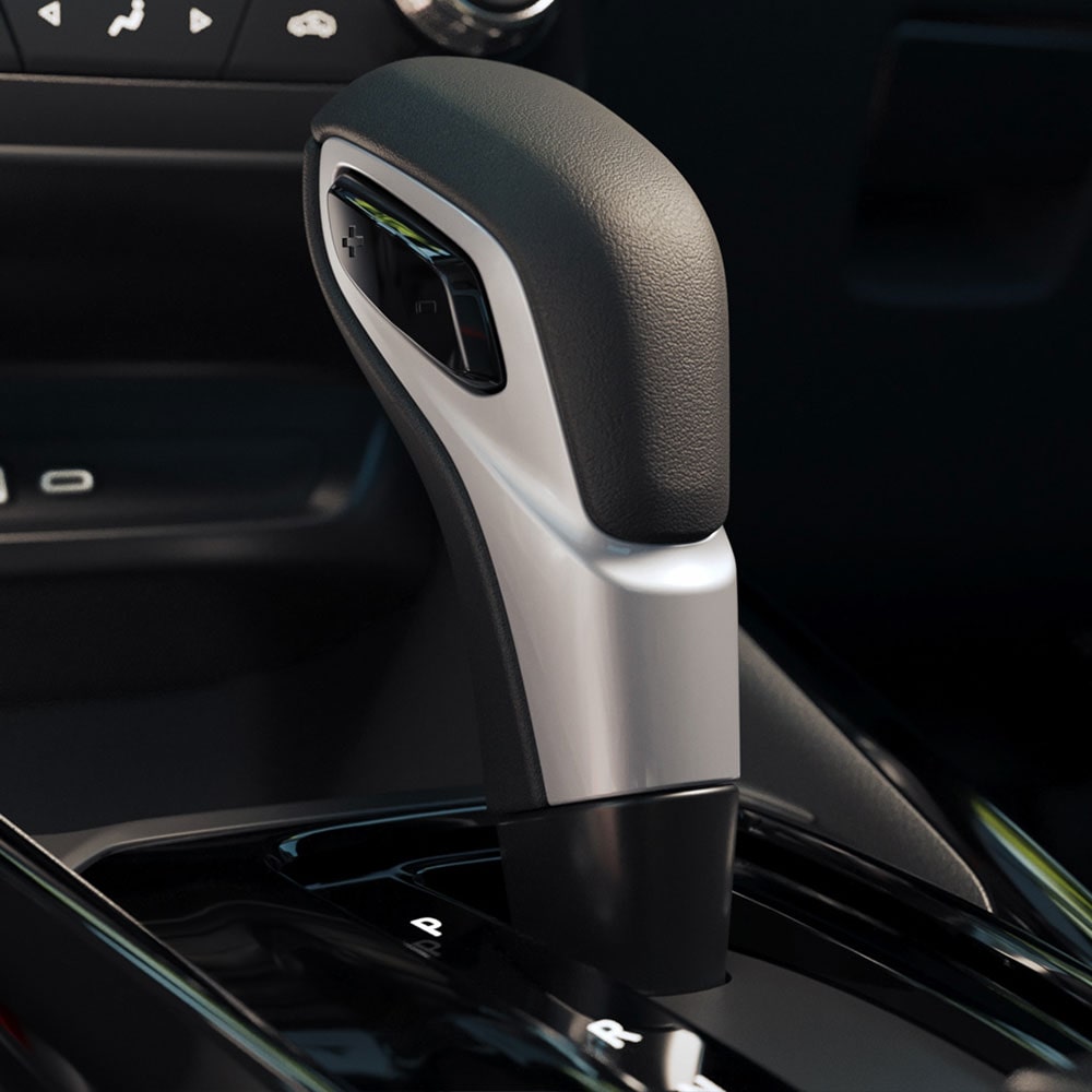 Palanca de cambios de marcha de la Chevrolet Montana.