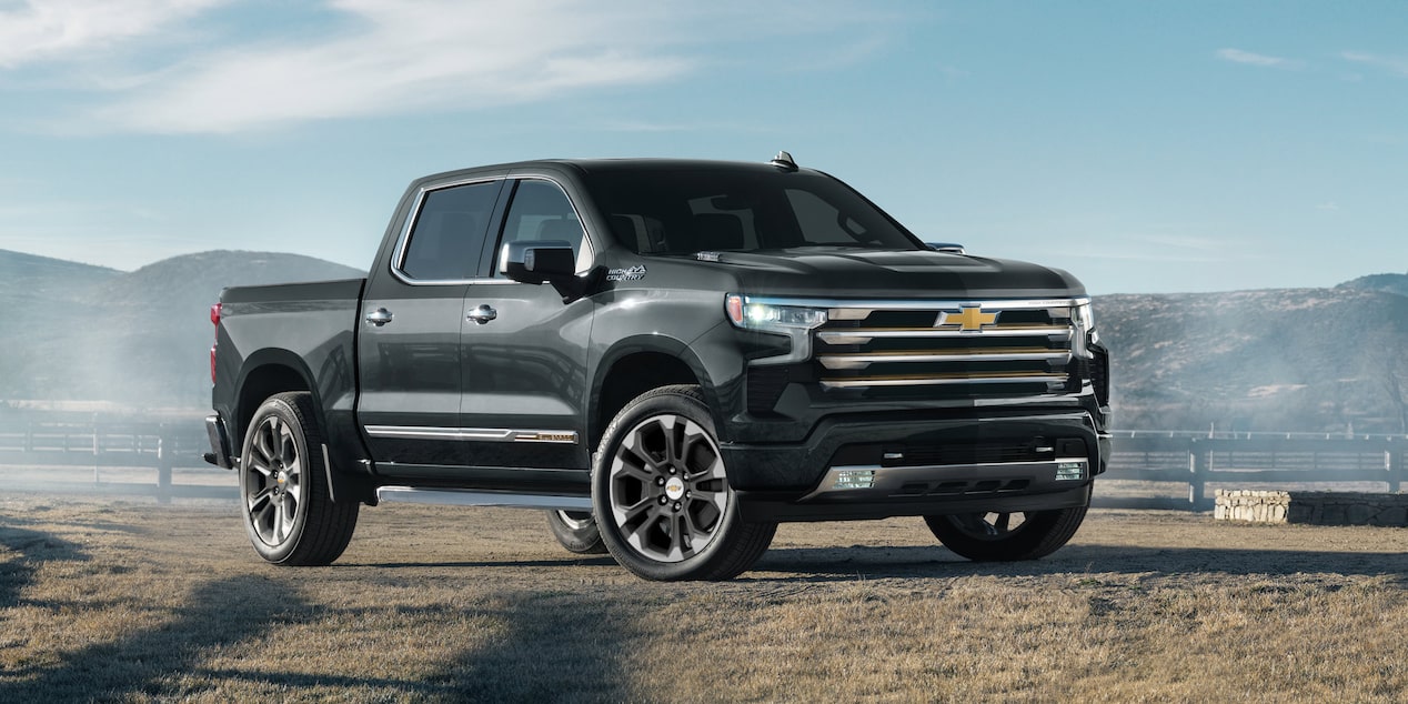 Vista lateral de la Chevrolet High Country.