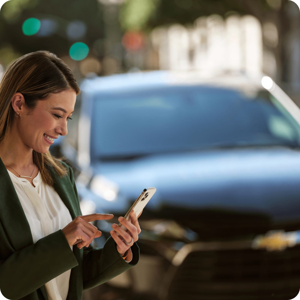 Cuando necesites utiliza myChevrolet app.