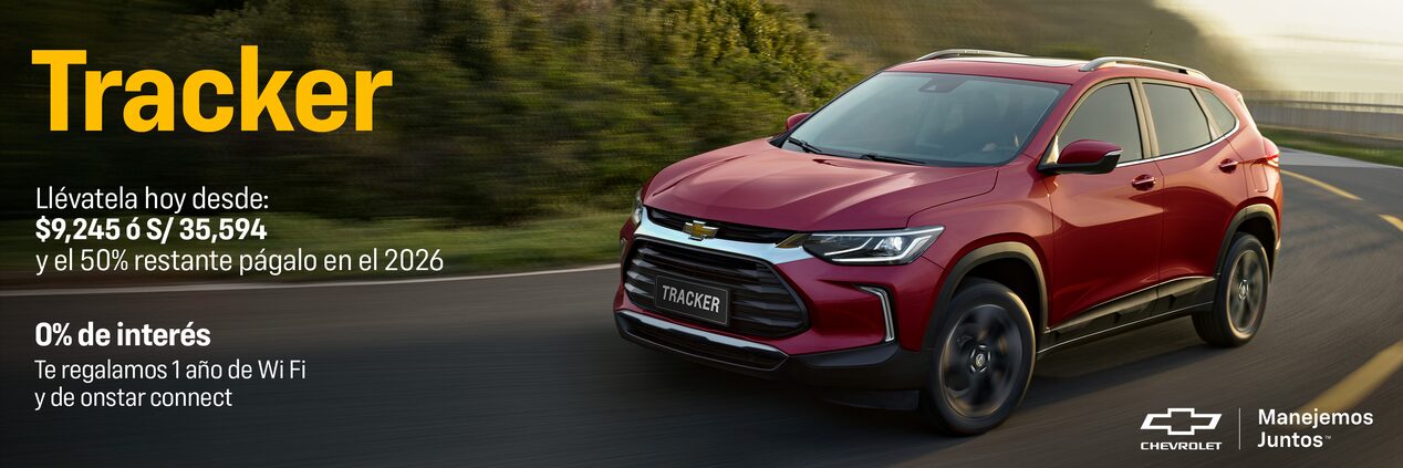 Chevrolet Perú - Tracker