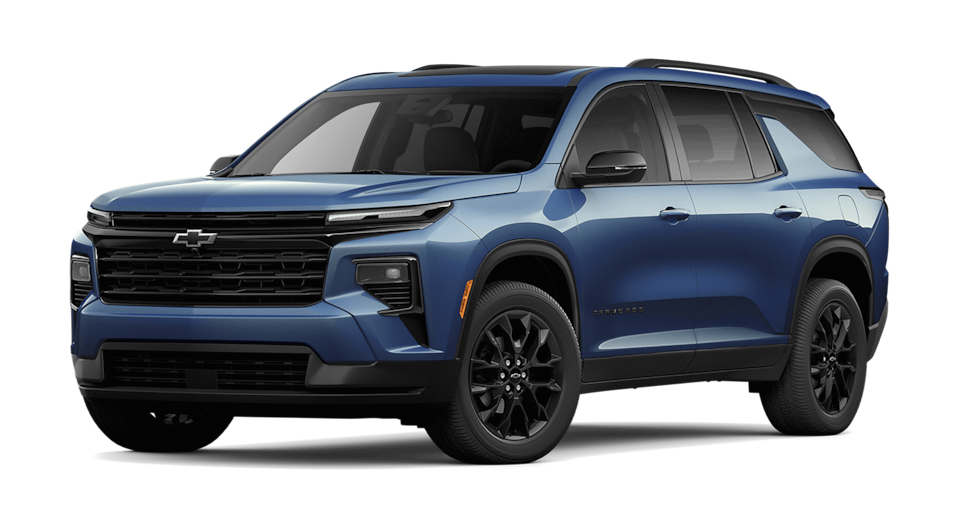 Chevrolet Traverse azul laguna