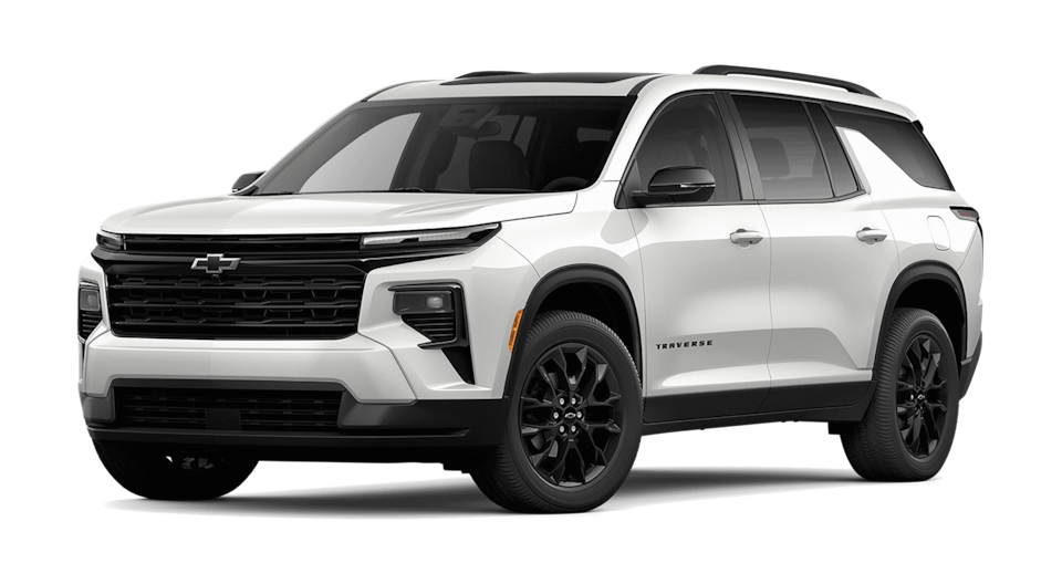 Chevrolet Traverse blanco granizado
