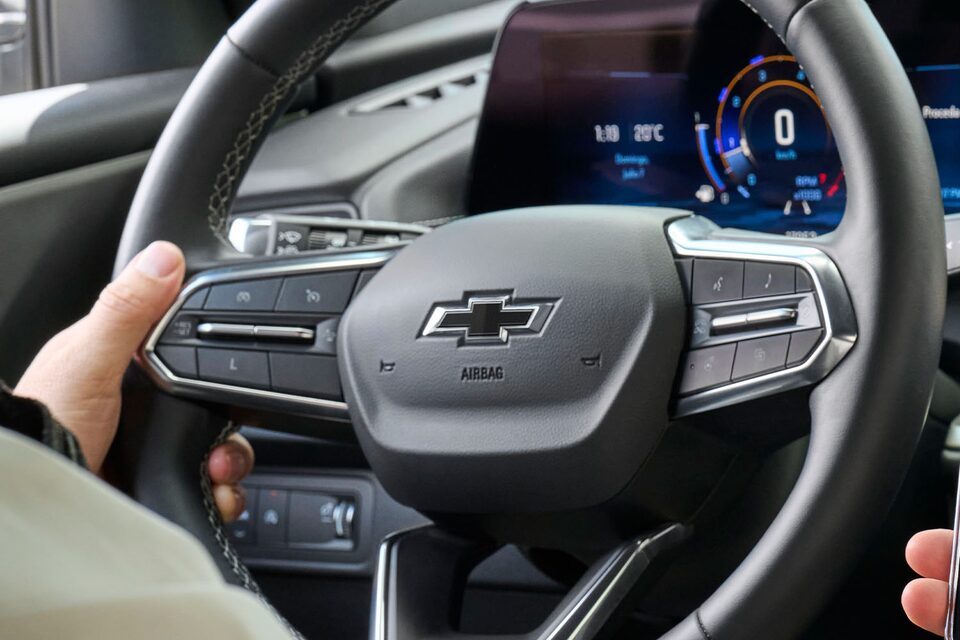 Chevrolet Traverse - Detalle del volante