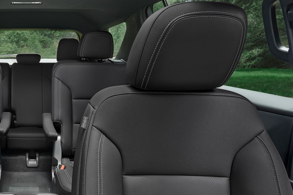 Chevrolet Traverse - Detalle del asiento delantero