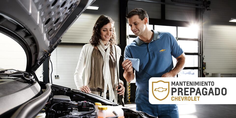 El mantenimiento pregapado de CHEVROLET incluye repuestos y mano de obra