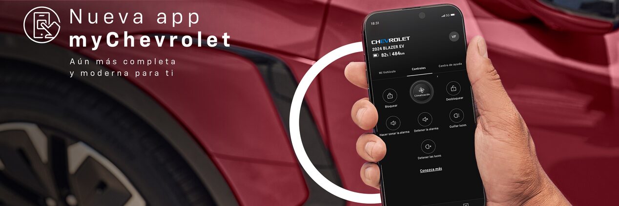 Chevrolet Perú - Nueva app myChevrolet. Aún más completa y moderna para ti.