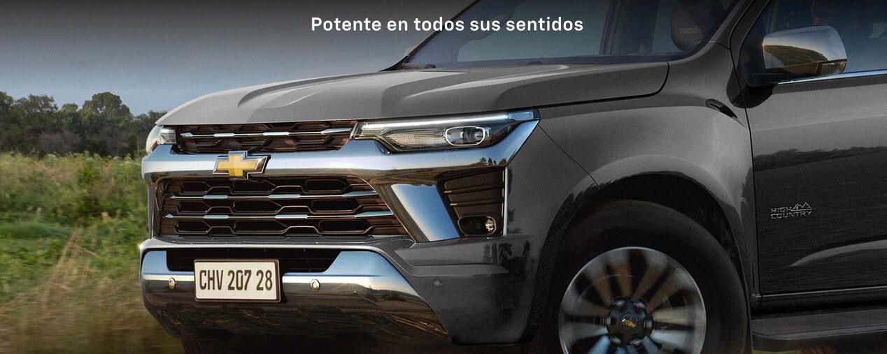 La pickup Chevrolet Colorado es potente en todos sus sentidos