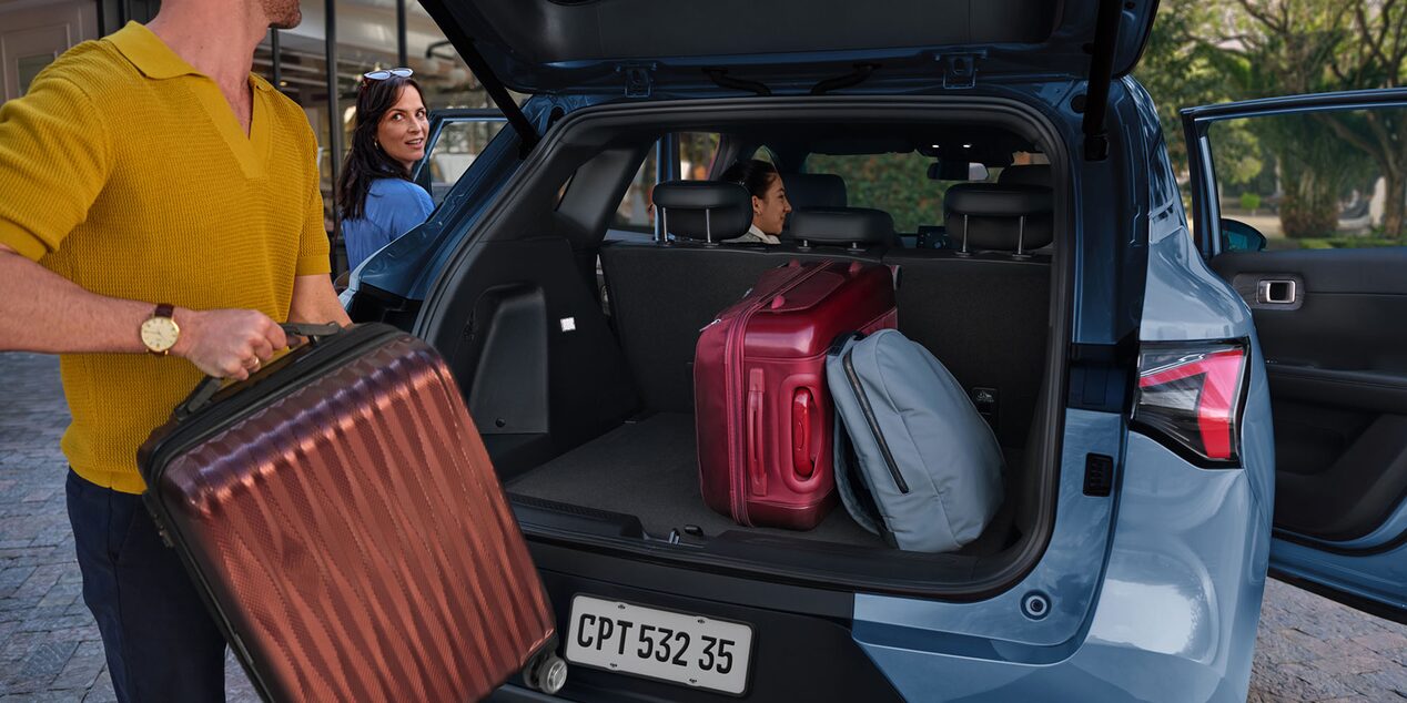 Maletera de la Nueva Chevrolet Captiva EV.